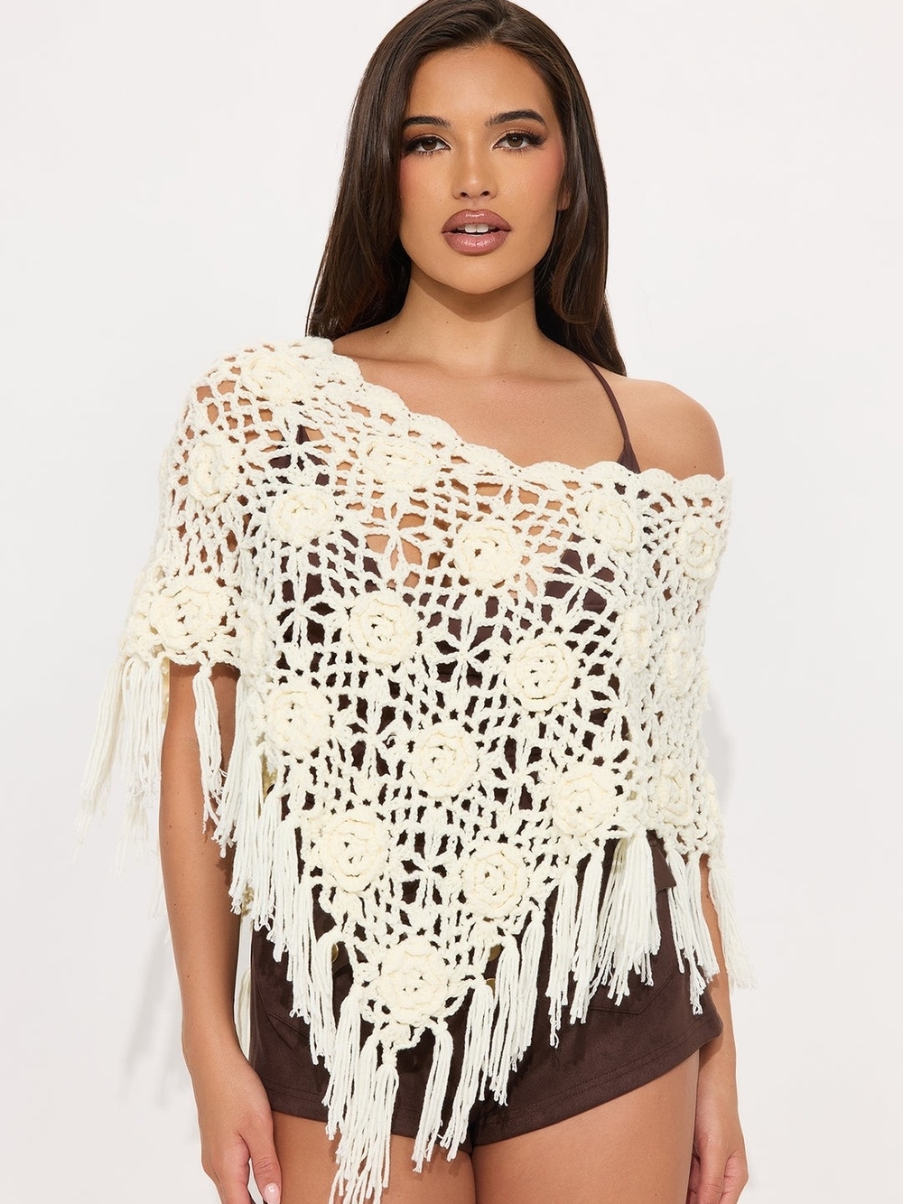 Rose Crochet Rowana - Ivory